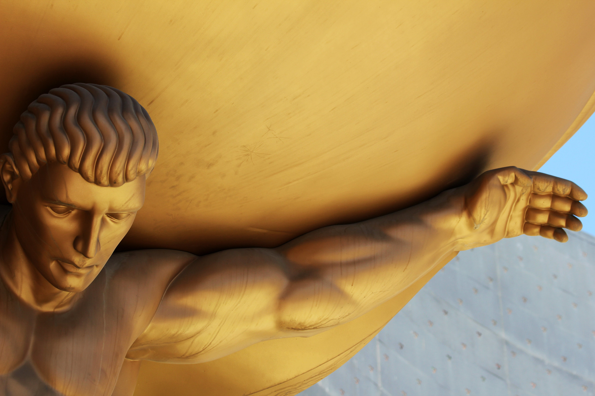 What does muscle testing of the upper extremity reveal?