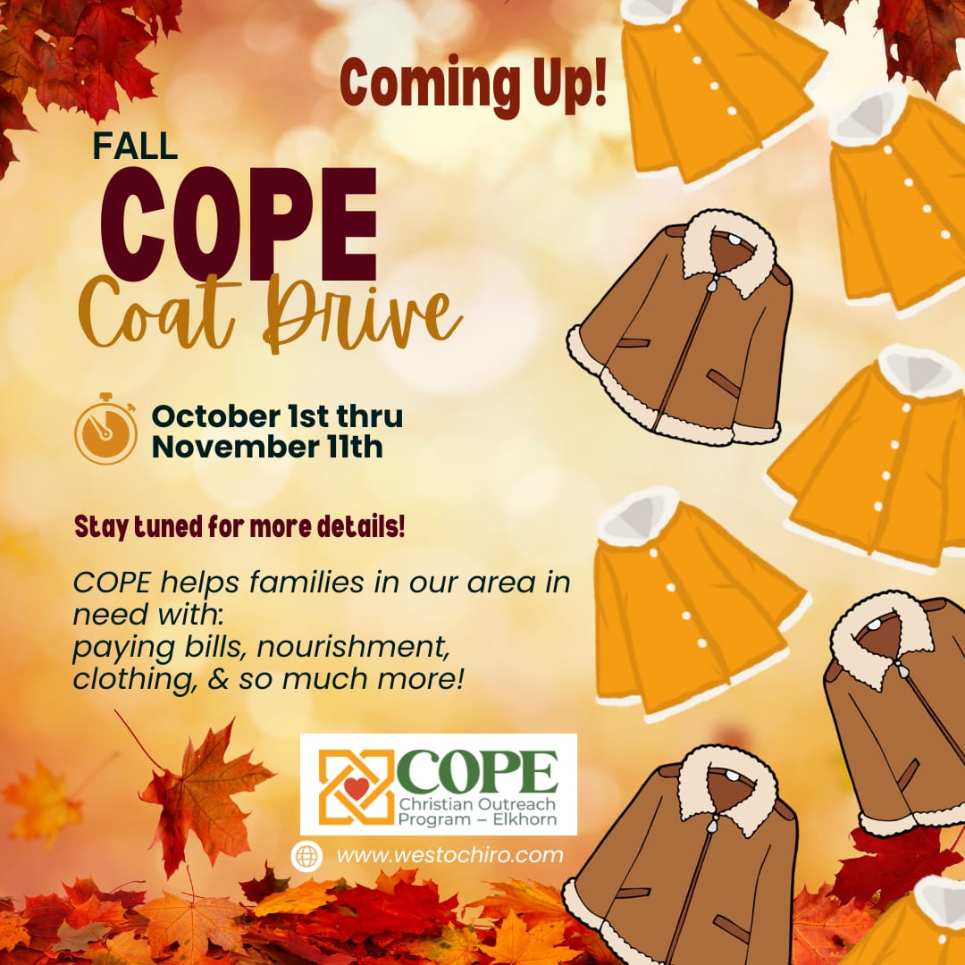 October COPE Coat Drive